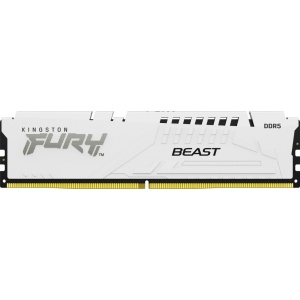 Memorie RAM Kingston DDR5 32GB 6400Mhz CL32 1.4V Fury Beast White XMP