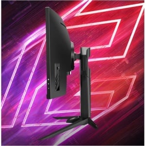 Monitor Gaming Asrock curbat PG34WQ15R2B, diagonala: 34", Aspect: 21:9, anti-glare, Rezolutie: 3440 x 1440, Refresh rate: 165Hz, Luminozitate: 550 cd/m2, Contrast: 3000:1, unghi vizualizare: 178°(H) / 178°(V), culori: 16.7M, Timp raspuns: 1ms, Flicker - Img 3