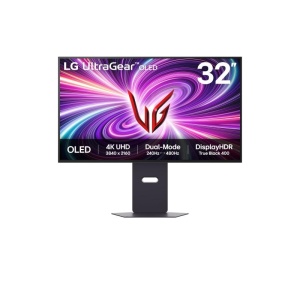 Monitor LG 31.5" 32GS95UV-B.AEU, Diagonal (inch): 31.5, Diagonal (cm): 80, Aspect ratio: 16:9, Panel: OLED, Resolution: 3840x2160, Refresh Rate: 240Hz, Response time GtG: 0.03ms, Brightness (max): 275cd/m², Contrast (static) : 1.5M:1 , Viewing angle: