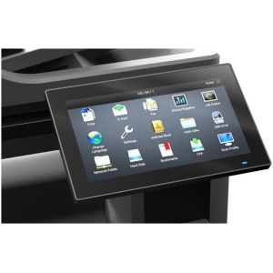 Multifunctional laser color Lexmark CX635adwe, A4, Imprimare/Scanare/Copiere/fax analog, Grup de lucru mediu, Lexmark e-Task Ecran tactil color de 7 inci (17,8 cm), 200-Sheet Output Bin, Unitate duplex integrată, Single sheet multipurpose feeder, - Img 2