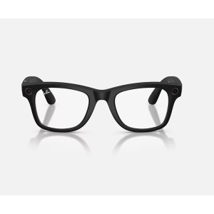 ORW4012 META WAYFARER High Bridge Fit - Matte Black - Clear