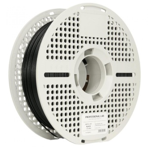 PROF. LAB 3D FILAMENT 1KG PETG+CF BLACK, Contine fibre de carbon pentru piese stabile, deformari reduse, finisaj mat, rezistenta crescuta la caldura, Diametru 1.75mm, Temperatura duza: 255C - 270C, Temperatura platforma: 80C - 90C,