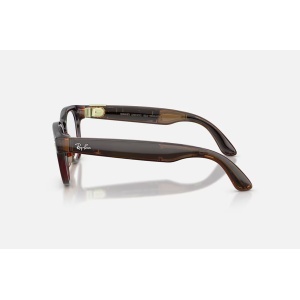 RAY-BAN META SCRIBER OPTICS GEN 2 Shiny Transparent Umber/ Demo Lens - Img 3