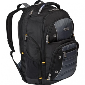 Rucsac laptop Targus Drifter, pentru laptopuri de pana la 15.6", material poliester, compartimente: 3 compartimente, 4 buzunare laterale, 3 buzunare frontale si 1 buzunar spate, negru