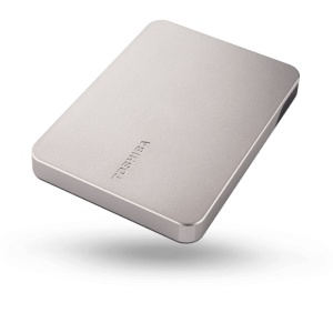 SSD extern TOSHIBA Canvio Flex, 4 TB, USB 3.x Gen 1, Argintiu