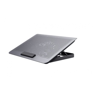 Stand cooling laptop Trust Exto, cabluri incluse USB-A to USB-A 100cm, nivel sunet 30 dBA, 35 dBA, viteza rotatie 650 RPM, argintiu