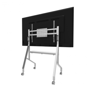 Stand podea mobil/fix NM 55-86" 76kg alb - Img 5