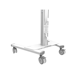 Stand podea mobil Neomounts 37"-75", VESA 100x100~600x400, 70kg, fix, inaltime reglabila, alb - Img 7