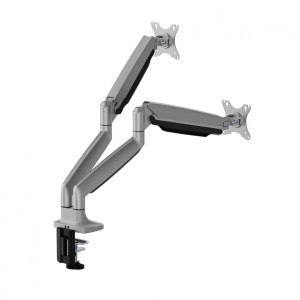 Suport 2 monitoare Serioux MM82-C024, tehnologie arc cu gaz, compatibilitate dimensiune ecran 17"-35", greutate maximă suportata: (per ecran): 1~16kg,, VESA: 75x75, 100x100 - Img 3