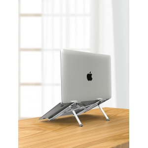 Suport laptop Serioux, SRXNCPU2, material aluminiu, dimensiune deschisă: 190x250x4mm,dimensiune pliată: 60 x 250 x 4mm, grosime: 4mm, greutate: 180g, dimensiune compatibilă: până la 15.6 ", culoare argintiu, 4 unghiuri ajustabile - Img 12