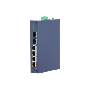 Switch PoE industrial Cloud Management 4 + 2 SFP porturi Dahua CHS4206-4ET-90