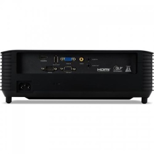 Videoproiector Acer X129H, XGA 1024* 768, up to WUXGA 1920* 1200, 4.800 lumeni/ 3840 lumeni ecomode, 4:3/ 16:9, 20.000:1, dimensiune maxima imagine 300", distanta maxima de proiectie 11.8 m, boxa 3W, lampa 6.000 ore/ 15.000 ore exteme eco, 27 dB, 2.8 kg, - Img 2