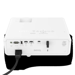 Videoproiector BenQ LH650, FHD 1920* 1080, up to 4K UHD (3840 x 2160), laser 20.000 ore, 3.000.000:1, 16:9, 4.000 lumeni, zoom 1.3x, 2* HDMI, 3 * USB Type A, USB Type C, Display Port with PD out 5V/1A, RS232, boxa 10W, Audio out, Wireless USB dongle - Img 3