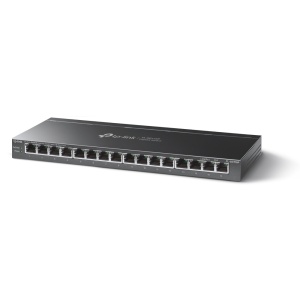 "16-Port Gigabit Desktop Switch with 16-Port PoE+ PORT: 16× Gigabit PoE+ Ports SPEC: 802.3at/af, 120 W PoE Power, Desktop Steel Case FEATURE: Extend Mode for 250m PoE Transmitting, Priority Mode for Port1-4, Isolation Mode, PoE Auto Recovery, Plug and - Img 2