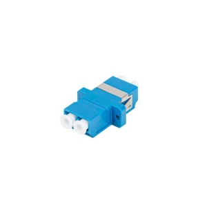 Adapt. fibra optică SM LC/UPC duplex