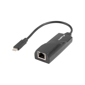 Adaptor rețea USB-C 3.1 RJ45 1x RJ45 1 Gb, cu cablu