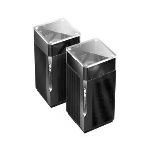 Asus Tri band home Mesh ZENwifi PRO system, ET12(2-PK) pack, AXE11000 1148+4804+4804Mbps,10 X antene interne, Tri-Band: 2.4GHz 4x4, 5GHz 4x4, 6GHz 4x4, Procesor: 2.0 GHz quad-core 64bits, Memorie: 256 MB Flash, 1GB RAM, interfata: RJ45 for 2.5G BaseT for - Img 3