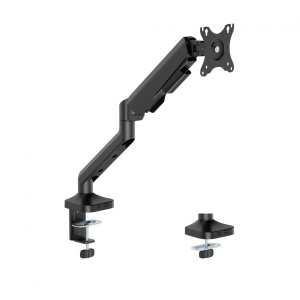 Brat monitor Serioux, tehnologie arc cu gaz, compatibilitate dimensiune ecran 17"-40" greutate suportata (per ecran) 2~12kg, VESA 75x75,100x100, Tilt +90° ~-90°, Swivel +90°~-90° - Img 8