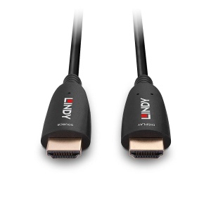 Cablu Lindy 10m Hybrid HDMI 8k60, latime de banda suportata 48Gbps, rezolutie maxima 7680x4320@60Hz 4:2:0 10bit, 3840x2160@120Hz 4:4:4 10bit - Img 2