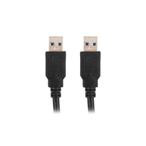 Cablu USB-A M/M 3.0 1,8 m negru