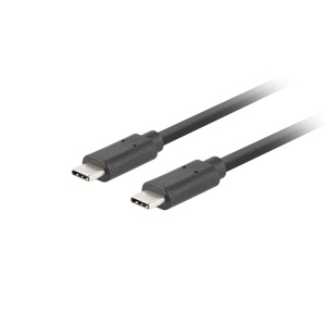 Cablu USB-C M/M 3.1 Gen 2 1 m 10 Gb/s PD 100W negru
