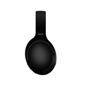 Casti Akai BTH-P200ANC wireless, sensibilitate microfon: (-42) ± 3dB, răspuns în frecvență: 20 - 20 kHz, baterie 400mAh, autonomie baterie până la 360h, negru - Img 2