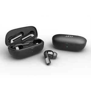Casti Akai BTJE-J20ANC wireless, bluetooth 5.3, 5V, negru - Img 12