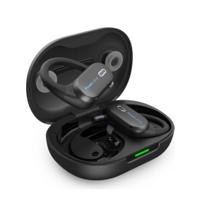 Casti In-ear POWERLOCUS Jumpy, Wireless, Negru - Img 2