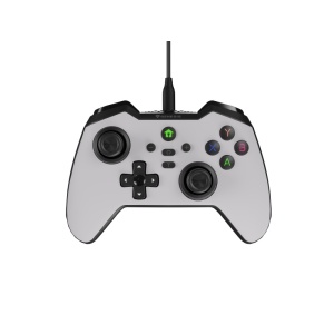 Controller cu fir Genesis Mangan 300, tip Analog/Digital, interfata USB, numar butoane 19, lungime cablu 200 cm, compatibilitate PC, ROG Ally, Nintendo Switch, Steam Deck, alb