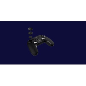 Controller wireless Trust GXT 542 Muta, material ABS, 15 butoane, compatibil cu pc, laptop, consola gaming, smartphone, tableta, negru