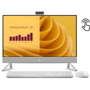 DELL All-In-One EC27250, 27-inch FHD 1920 x 1080 Touch, Intel Core7-150U, 16GB Ram, 1TB SSD, Intel Graphics, Windows 11 Pro