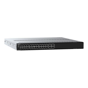 Dell EMC S5224F-ON SWITCH 24X 25GBE SFP28 4X 100GBE QSFP28 PORTS IO TO PSU AIR 2X PSU OS10, 1Yr
