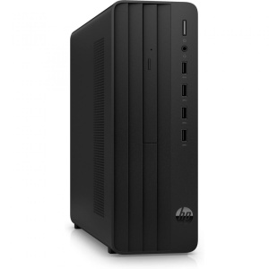 Desktop HP 290 G9 SFF cu procesor Intel Core i3-12100, video integrat Intel UHD Graphics 730, RAM 8GB, SSD 256GB, DVD+/-RW, HP USB Keyboard, HP Wired Mouse, Black, Free DOS, 1yw - Img 2