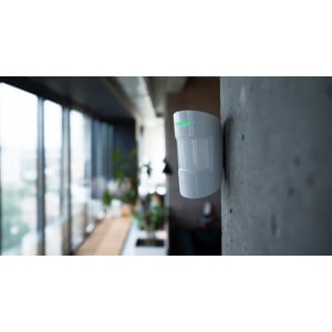 Detector PIR si geam spart wireless, AJAX CombiProtect, alb - Img 3