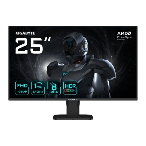 GIGABYTE GS25F2A. Display diagonal: 62.2 cm (24.5"), Display resolution: 1920 x 1080 pixels, HD type: Full HD, Display technology: LED, Display surface: Matt, Response time: 1 ms, Native aspect ratio: 16:9, Viewing angle, horizontal: 178°, Viewing angle,
