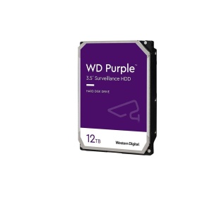 HDD Surveillance WD, 3.5", 12TB, PURPLE, SATA3, IntelliPower (5400rpm), 256MB, - Img 2