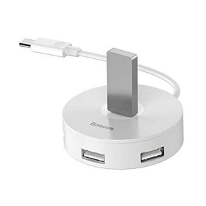 Hub extern Baseus Airjoy 10 cm, alb