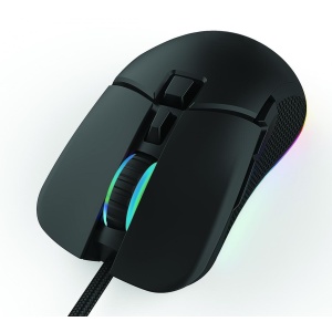 Kit Gaming Serioux Kayel 4 in 1, Tastatura de gaming, 104 taste, 19 taste Anti-ghosting , design slim, iluminare rainbow, structura metalica gri, taste negre + design cu palm rest, cablu USB 1.5M PVC, plug and play; Mouse gaming, senzor Sunplus 199, - Img 8