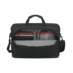 Lenovo ThinkPad Essential 16-inch Topload (Eco), Two main compartments, including a dedicated padded PC pocket, designed to fit Lenovo ThinkPad laptops up to 16", Two additional front zip pockets for quick accessory access, Removable, adjustable shoulder - Img 9