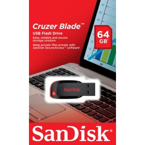 Memorie USB Flash Drive SanDisk Cruzer Blade, 64 GB, USB 2.0 - Img 2