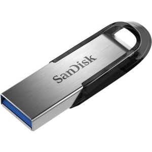 Memorie USB Flash Drive SanDisk Ultra Flair 128GB, USB 3.0, silver