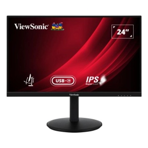 Monitor ViewSonic 23.8" VG2409-MHDU-2, Diagonal (inch): 23.8, Diagonal (cm): 60, Aspect ratio: 16:9, Panel: IPS, Resolution: 1920x1080, Refresh Rate: 100Hz, Response time GtG: 4ms, Brightness (max): 350 cd/m², Contrast (static) : 1300:1, Contrast