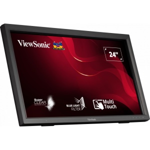 Monitor ViewSonic 24" TD2423, Touch: 10pts, Diagonal (inch): 24, Diagonal (cm): 61, Aspect ratio: 16:9, Panel: VA, Resolution: 1920x1080, Refresh Rate: 75Hz, Response time GtG: 7ms, Brightness (max): 250 cd/㎡, Contrast (static) : 3000:1, Contrast - Img 8