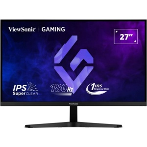 Monitor ViewSonic 27" VX27G1-HD, Diagonal (inch): 27, Diagonal (cm): 69, Aspect ratio: 16:9, Panel: IPS, Resolution: 1920x1080, Refresh Rate: 180Hz, Response time MPRT: 1ms, Brightness (max): 250 cd/m², Contrast (static) : 1000:1, Contrast (dynamic):