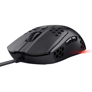 Mouse Trust GXT 928 Helox cu fir, optic, rezolutie meaxima 6400 DPI, negru - Img 1