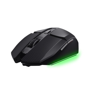 Mouse wireless Trust GXT 122 Felox, optic, rezolutie maxima 10000 dpi, 7 butoane, negru