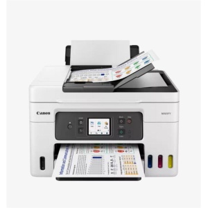 Multifunctional inkjet color Canon Maxify GX4040, ( Print, Copy,Scan,Fax, Cloud), dimensiune A4 , duplex printare si scanare, ADF 35 coli, viteza 18 Ipm alb-negru, 13 Ipm color, rezolutie 600X1200 dpi, alimentare hartie 250 +100 coli, Scanner CIS, - Img 3