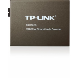 "Omada 10/100 Mbps RJ45 to 100 Mbps Single-mode SC WDM Bi-Directional Fiber Converter PORT: 1× 100Mbps SC Port, 1× 10/100M RJ45 Port (Auto MDI/MDIX) SPEC: Full-duplex, Tx:1310 nm, Rx:1550 nm, Up to 20 km, Chassis TL-MC1400 rack-mountable"