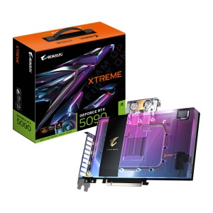 Placa Video GIGABYTE AORUS GEFORCE RTX 5090 XTREME WATERFORCE WB 32GB GDDR7 512bit, PCIE 5.0, 3x DP 1x HDMI
