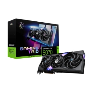 Placa Video MSI GEFORCE RTX 5070 GAMING TRIO OC 12GB GDDR7 192 bit, PCIE 5.0, 3x DP 1x HDMI